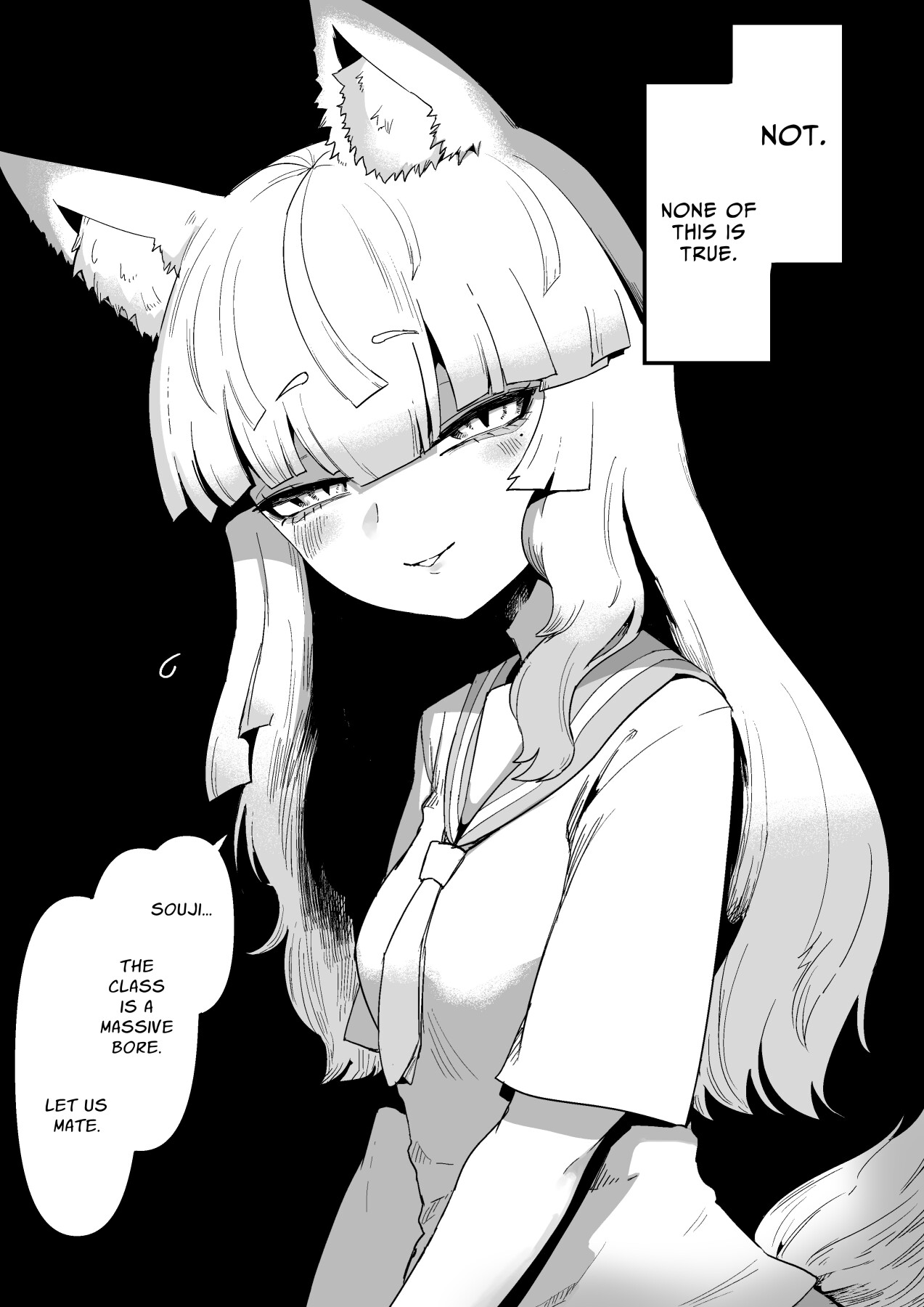 Hentai Manga Comic-The Foxgirl Next Seat-Read-7